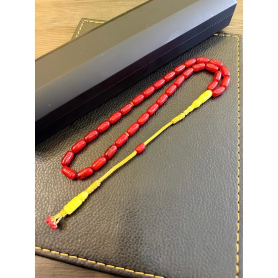 Çubuk sıkma kehribar